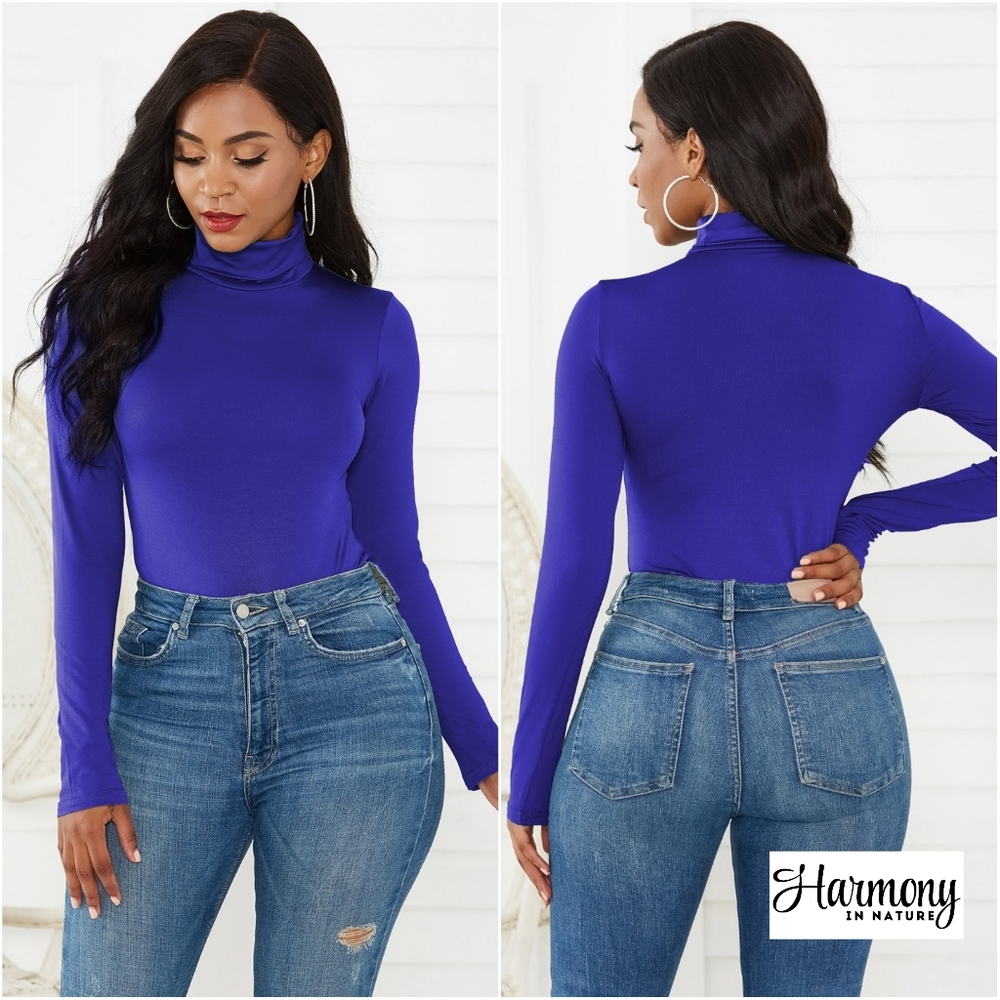 The Perfect Base Bodysuit - Royal Blue